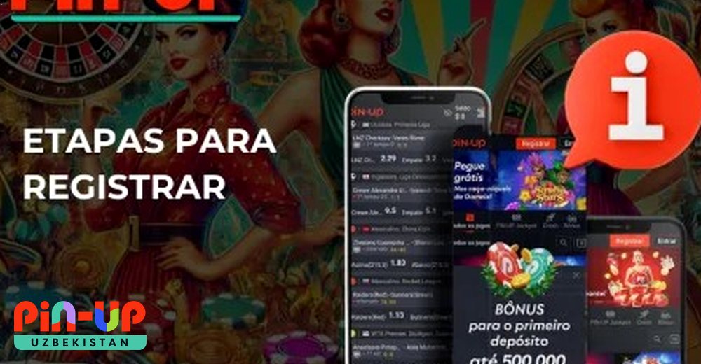 Pin Up kirish formasi — telefon va email